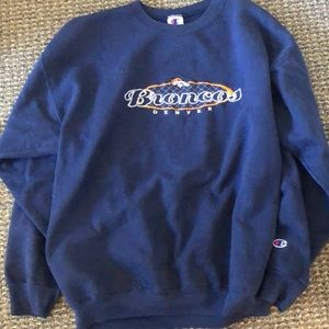 Vintage Denver broncos sweatshirt